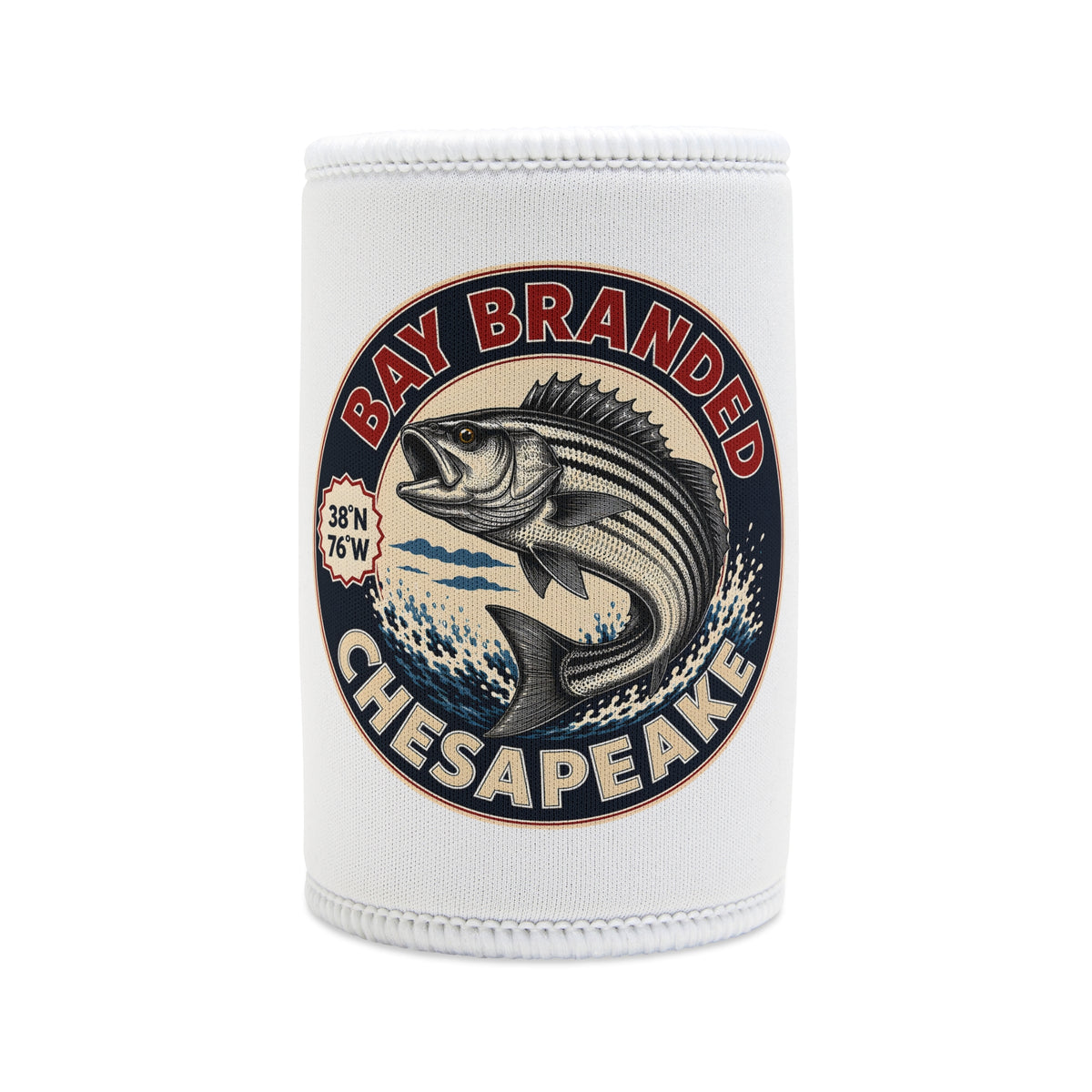 Jumping Rockfish Can Koozie