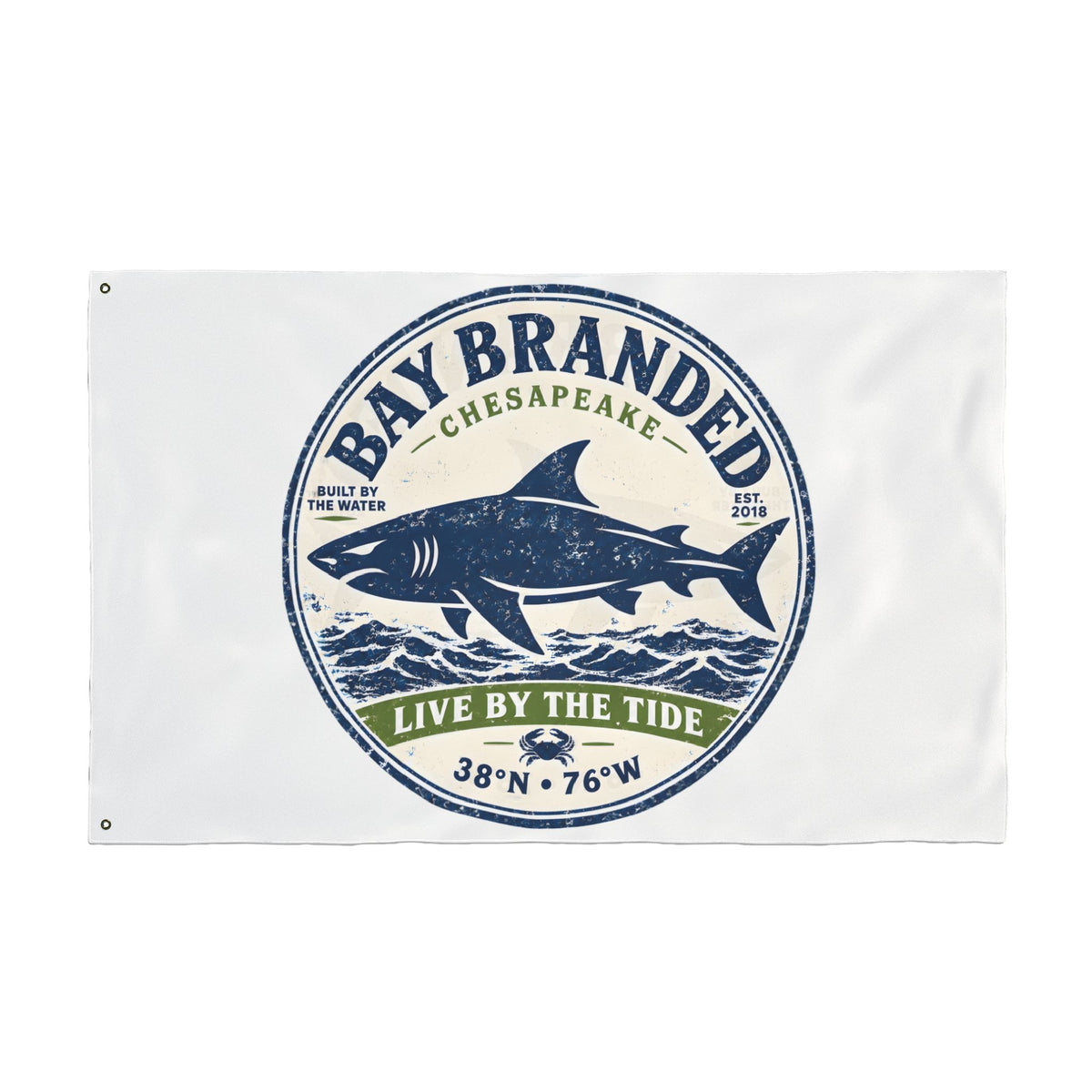 Live by the Tide Flag