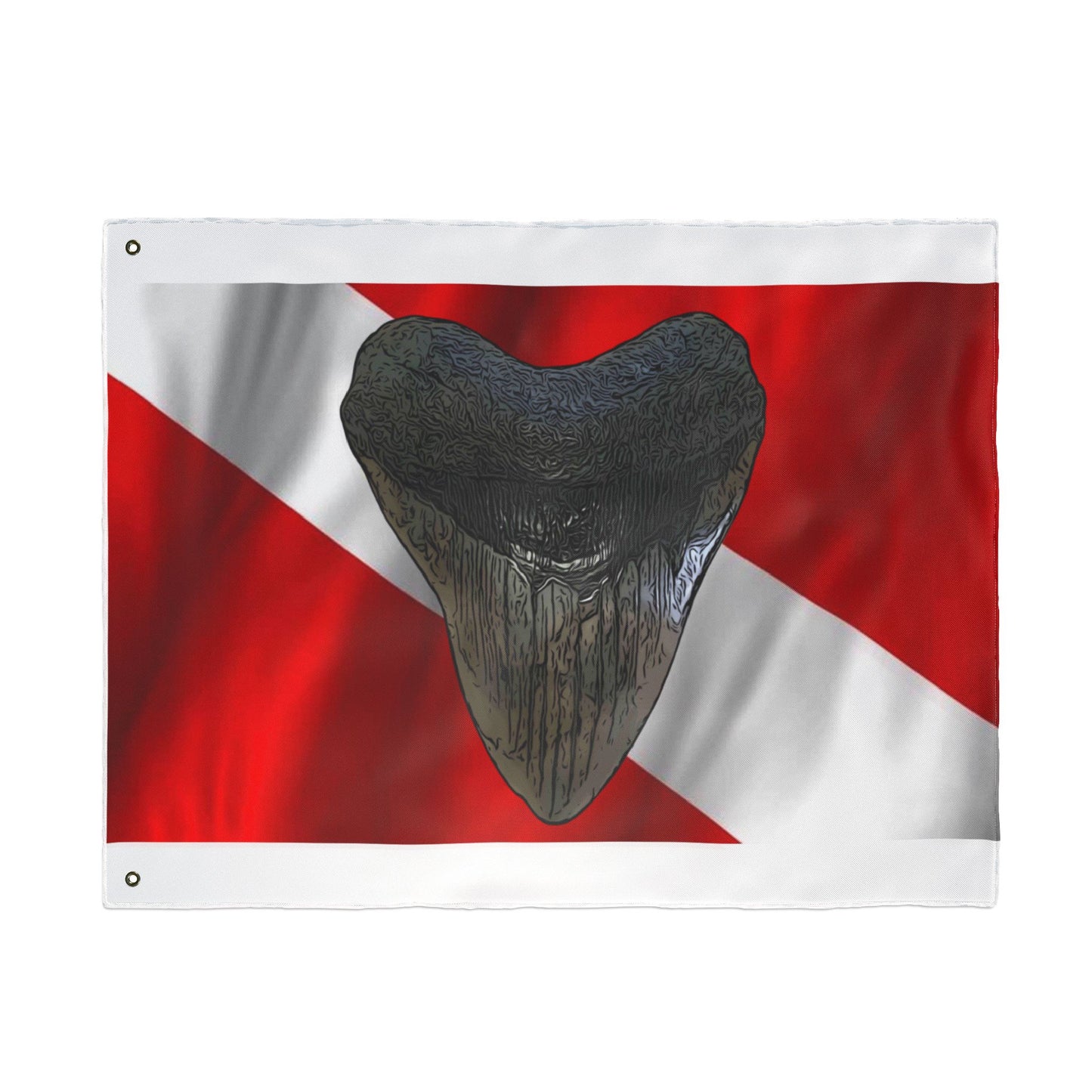 Dive Megalodon Flag