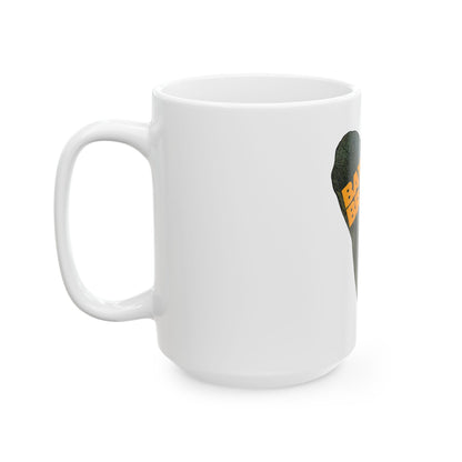 Bay Branded Ceramic Mug — Orange