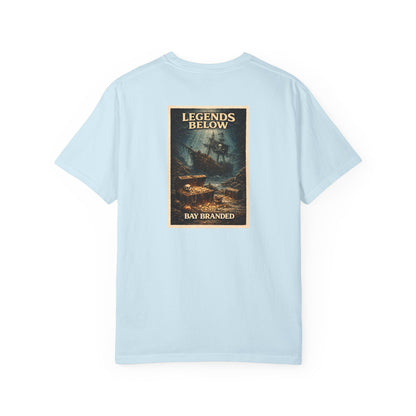 Bay Branded T-Shirt — Legends Below Pirate Wreck