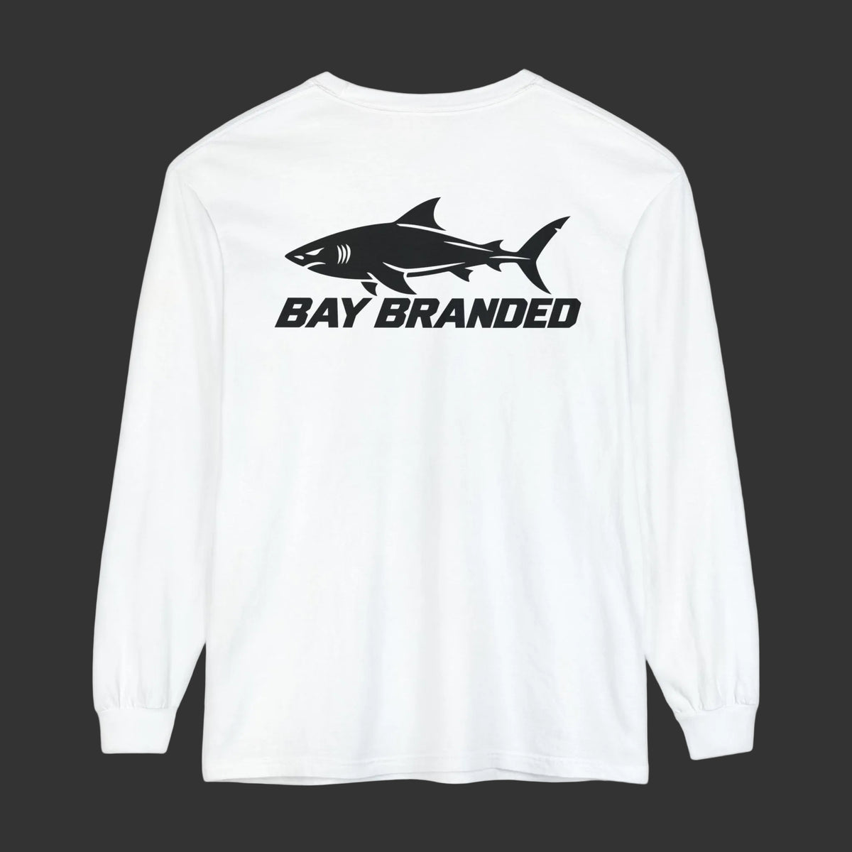 Megalodon Shark Bay Branded Logo Long Shirt