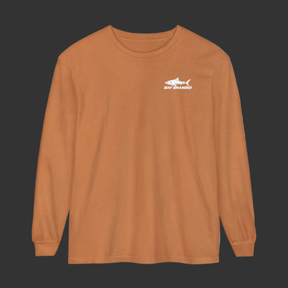 Megalodon Shark Bay Branded Logo Long Shirt