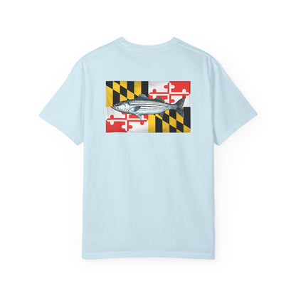 Maryland Flag Striped Bass T-Shirt