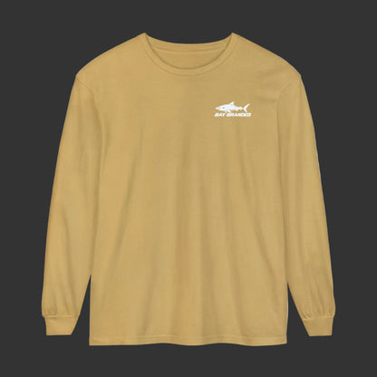 Megalodon Shark Bay Branded Logo Long Shirt