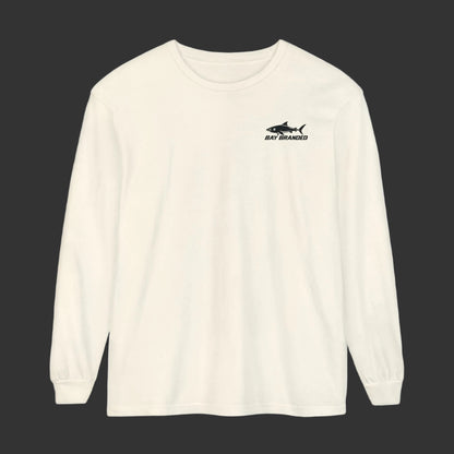 Megalodon Shark Bay Branded Logo Long Shirt