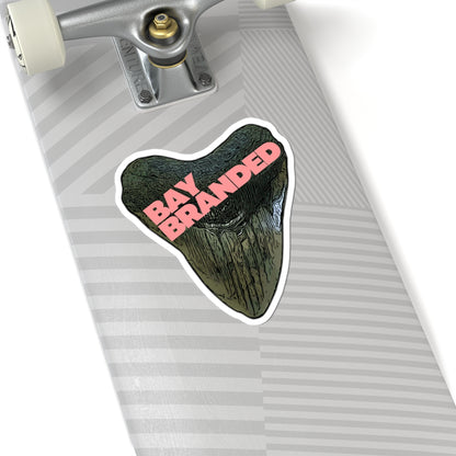 Bay Branded Logo Sticker — Pink