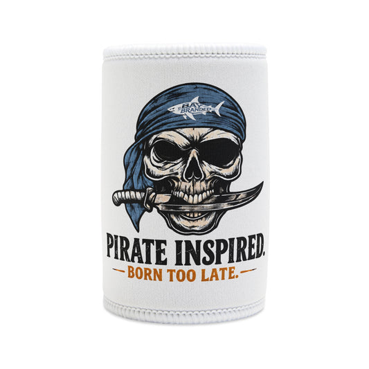 Pirate Inspired - Light Blue Bandanna Can Koozie
