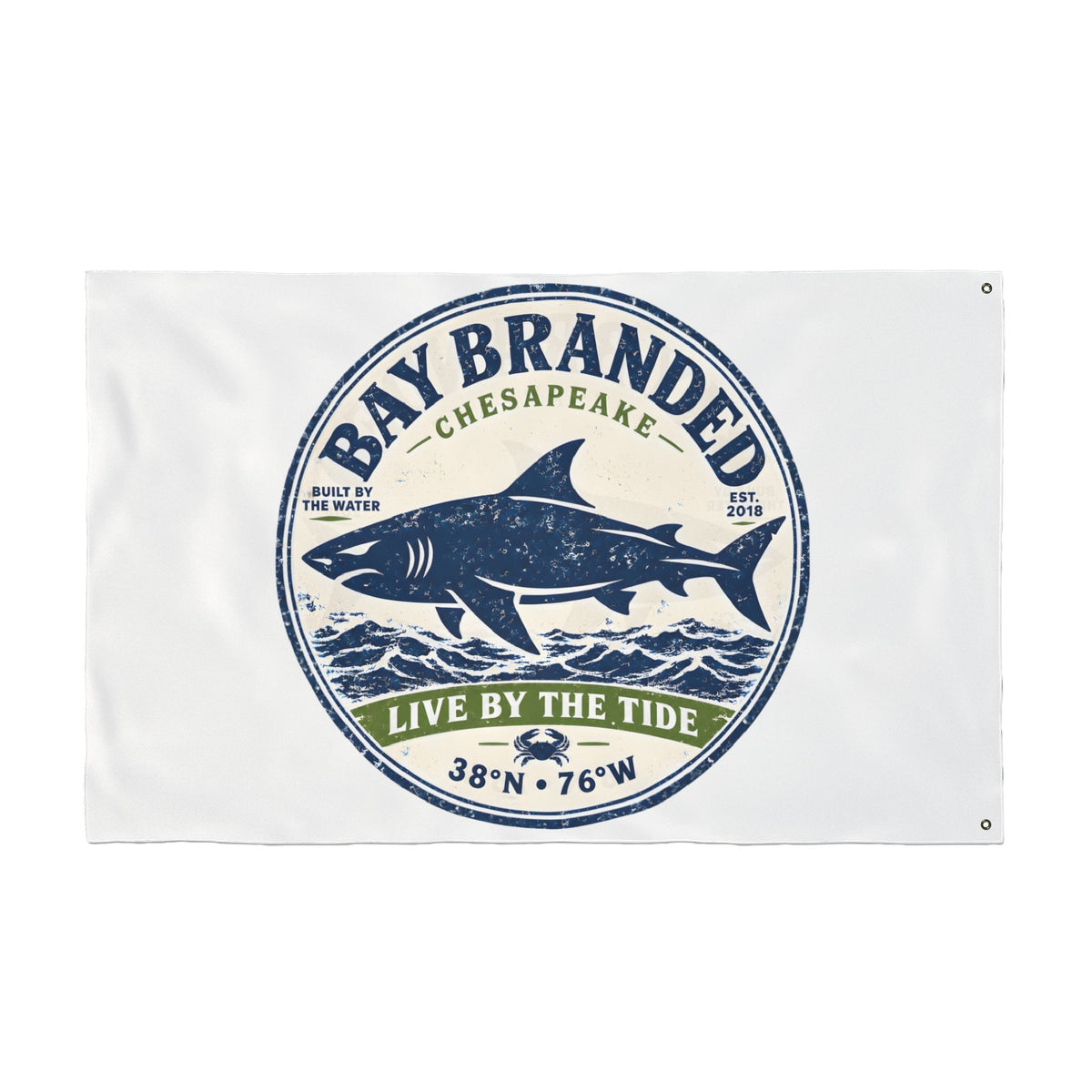Live by the Tide Flag