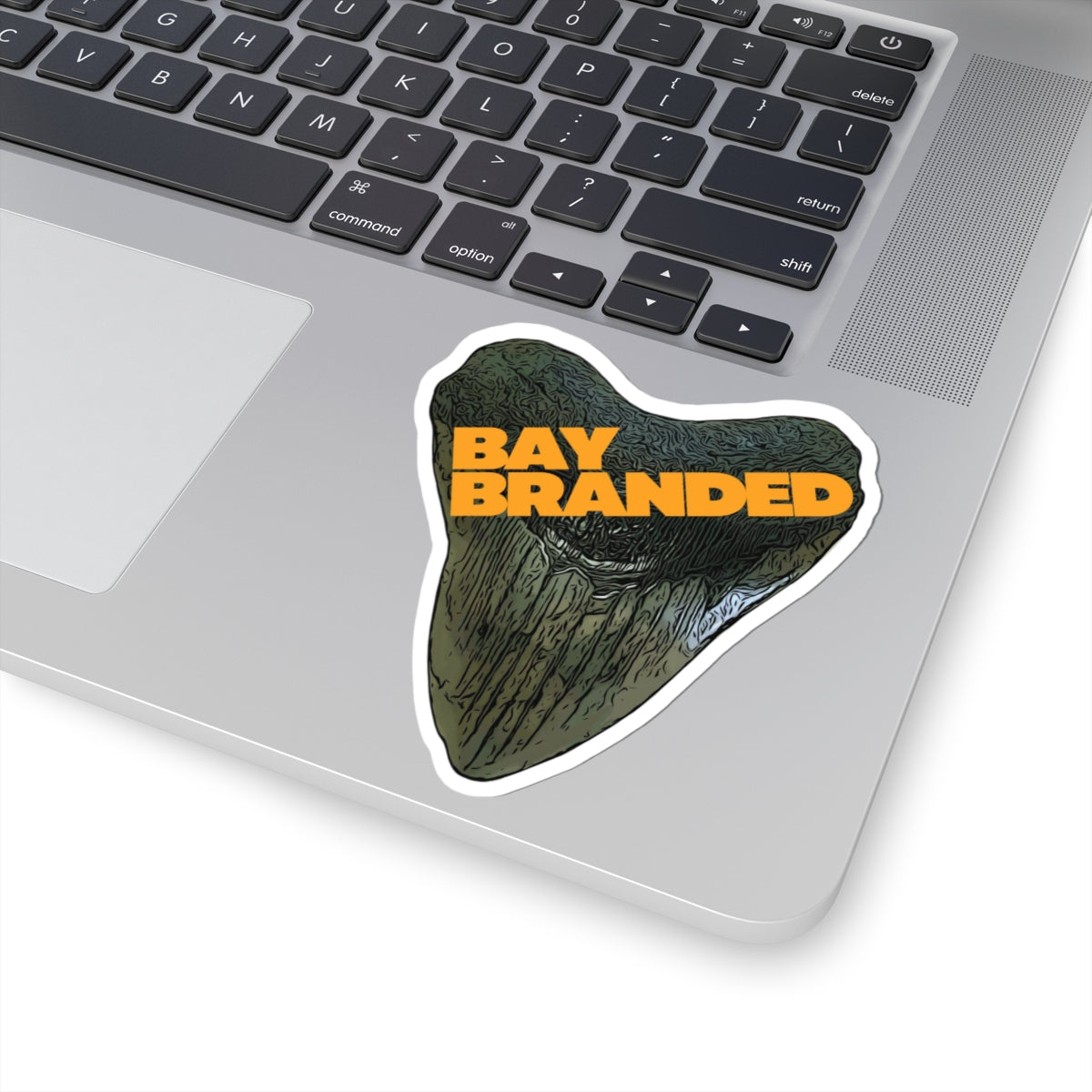 Bay Branded Logo Sticker — Orange