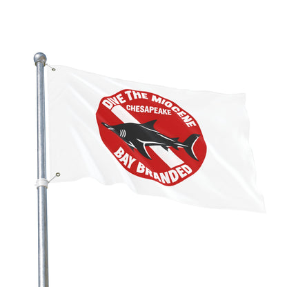 Dive the Miocene Circle Flag