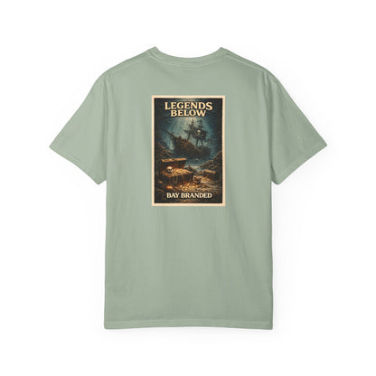 Bay Branded T-Shirt — Legends Below Pirate Wreck
