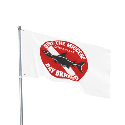 Dive the Miocene Circle Flag