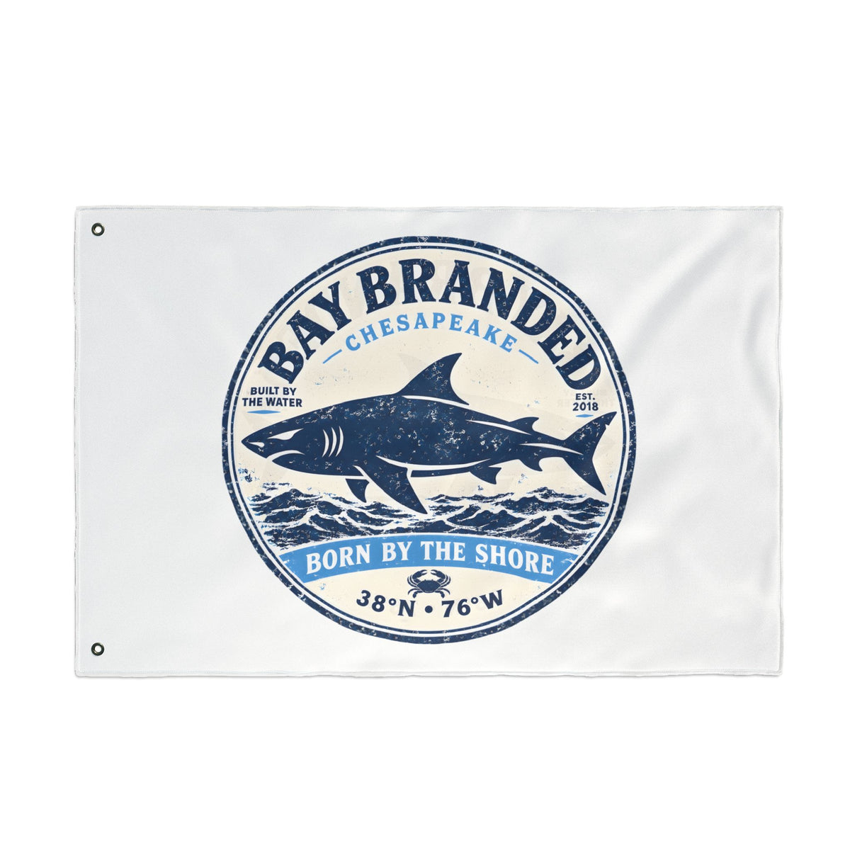 Born by the Shore Flag