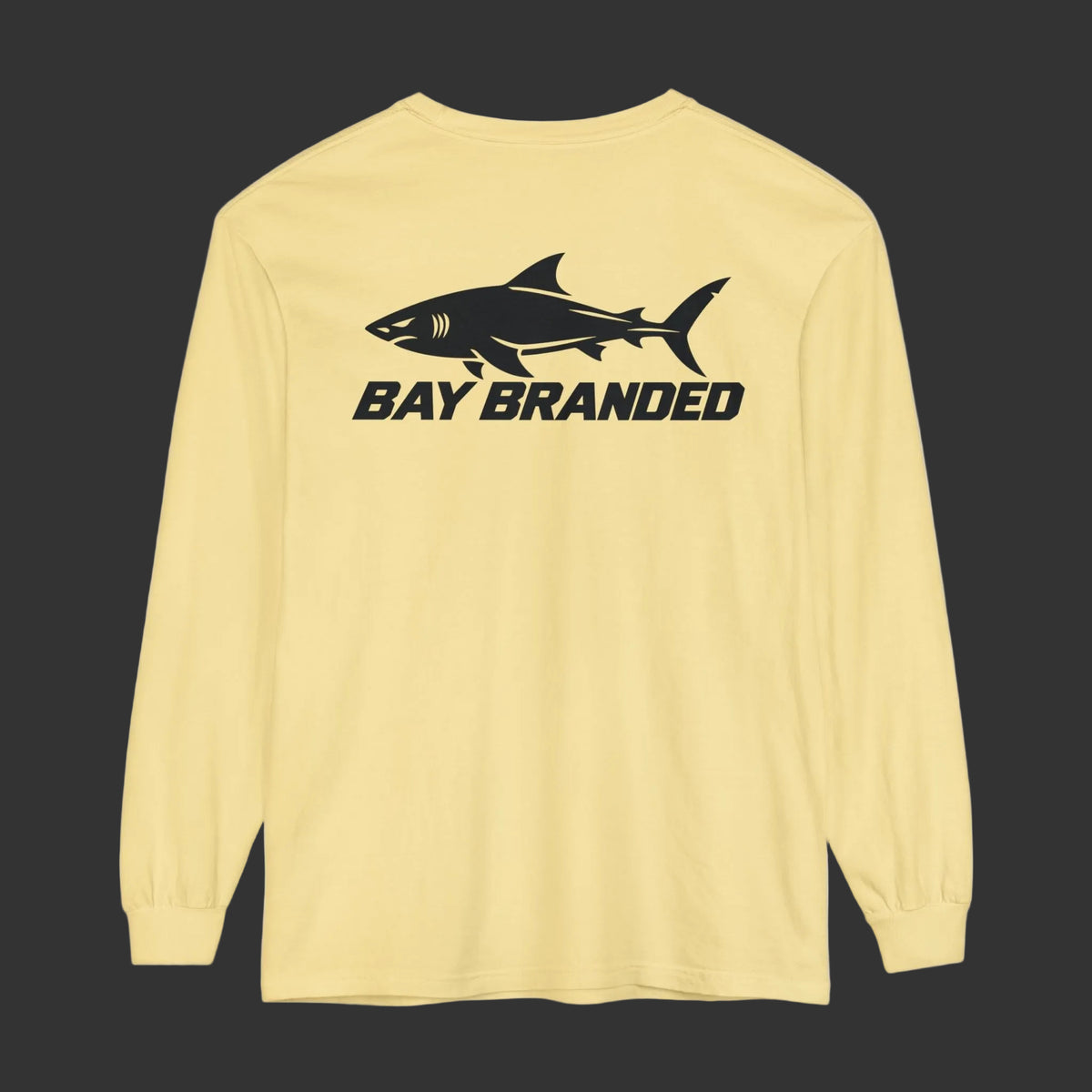 Megalodon Shark Bay Branded Logo Long Shirt