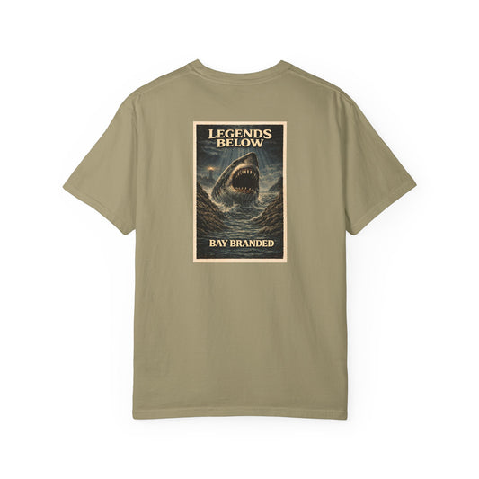Bay Branded T-Shirt — Legends Below Megalodon