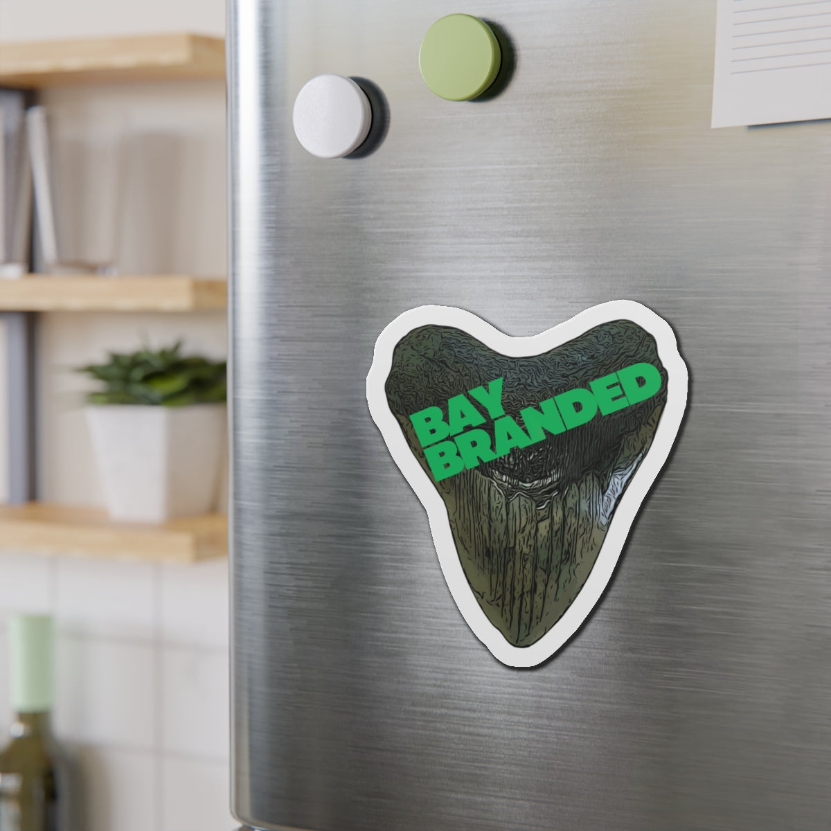 Bay Branded Magnet — Green