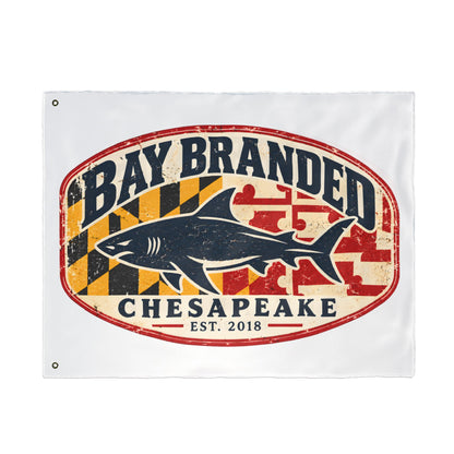 Chesapeake Megalodon Bay Branded Flag