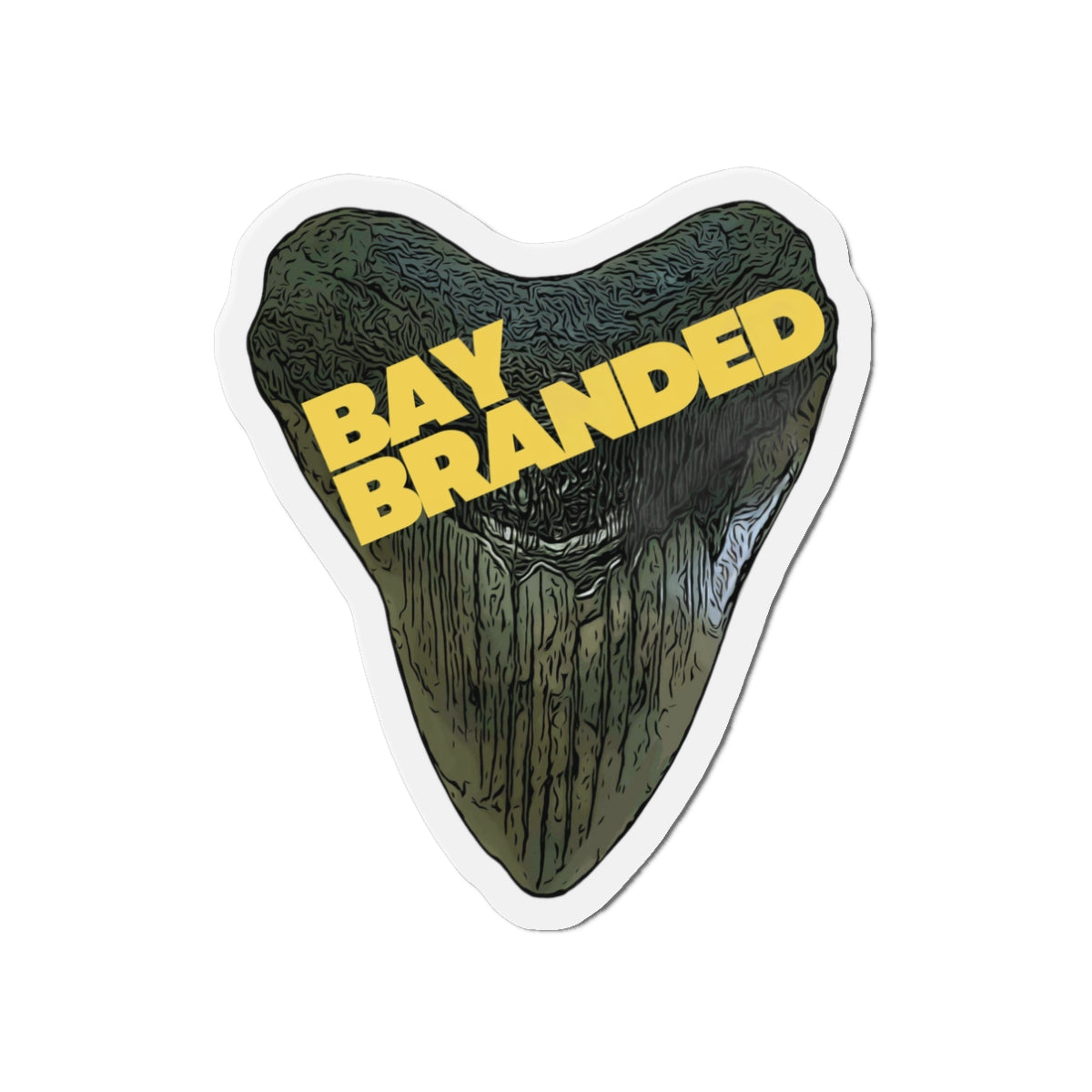 Bay Branded Magnet — Yellow