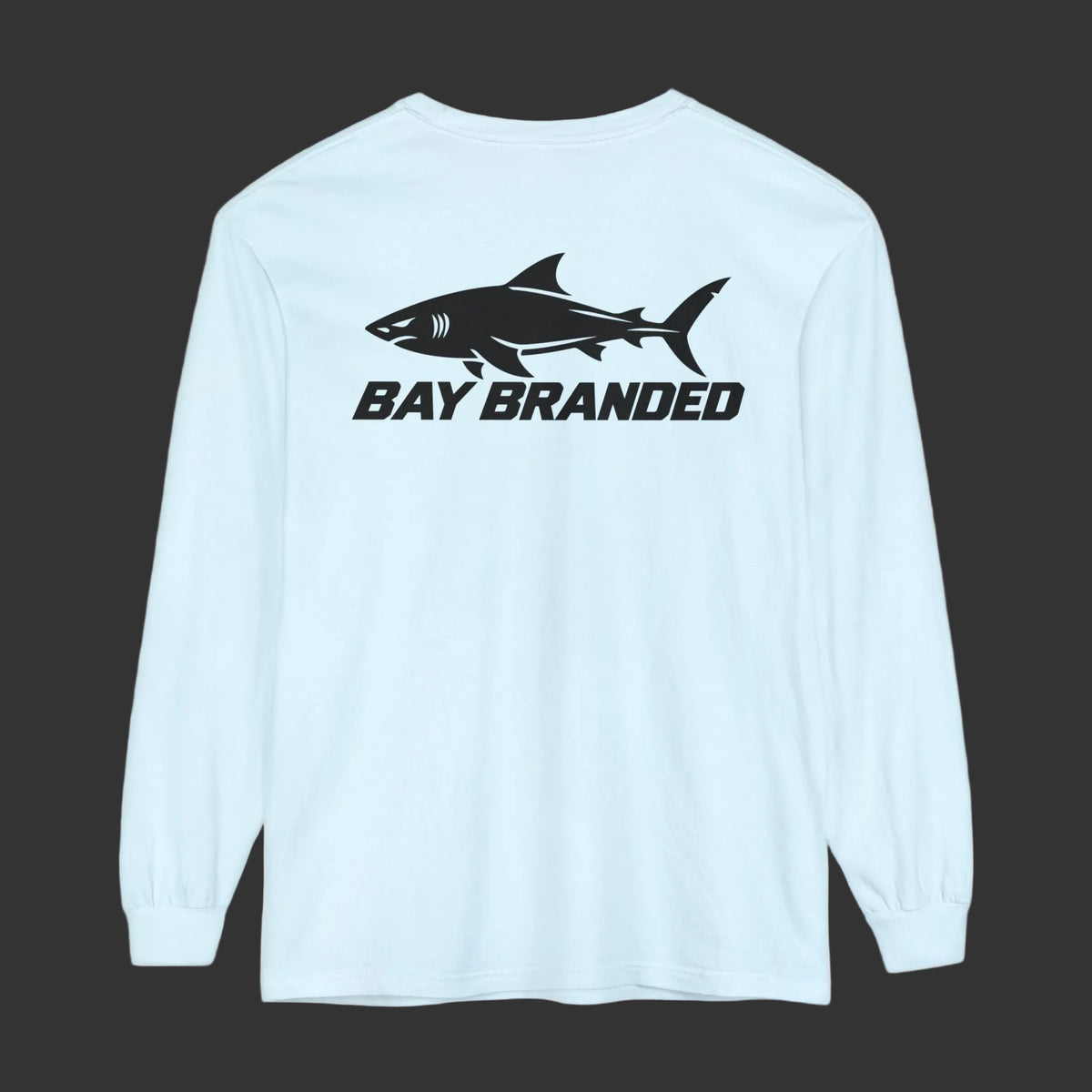 Megalodon Shark Bay Branded Logo Long Shirt