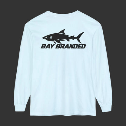 Megalodon Shark Bay Branded Logo Long Shirt