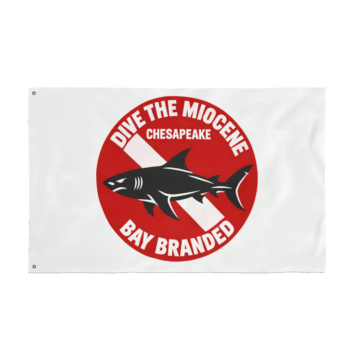 Dive the Miocene Circle Flag