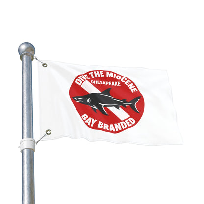 Dive the Miocene Circle Flag