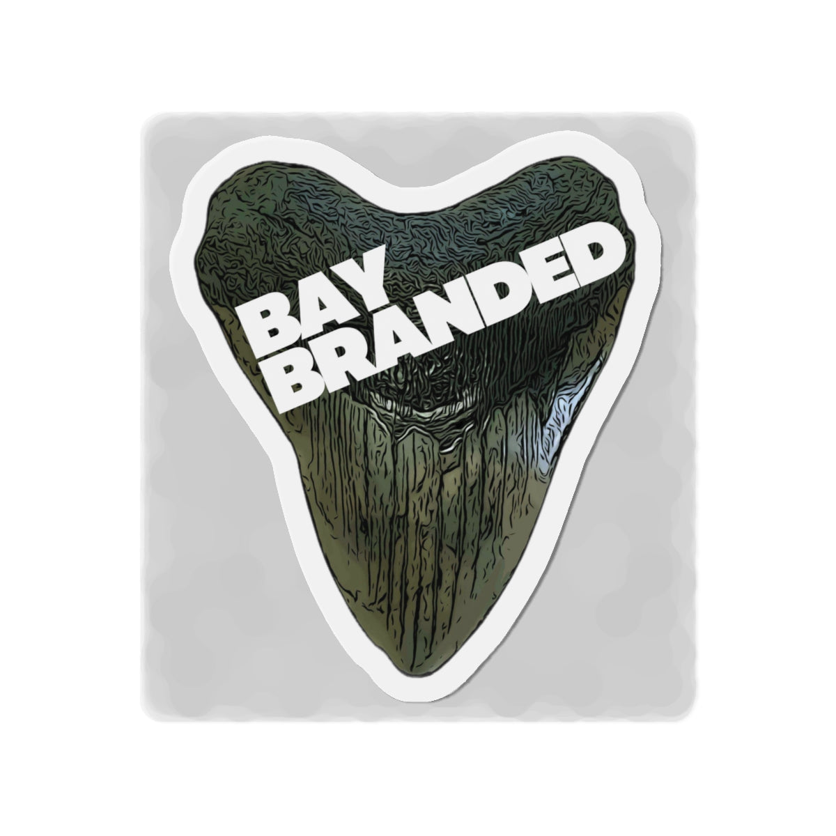 Bay Branded Magnet — White
