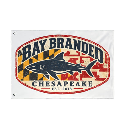 Chesapeake Megalodon Bay Branded Flag