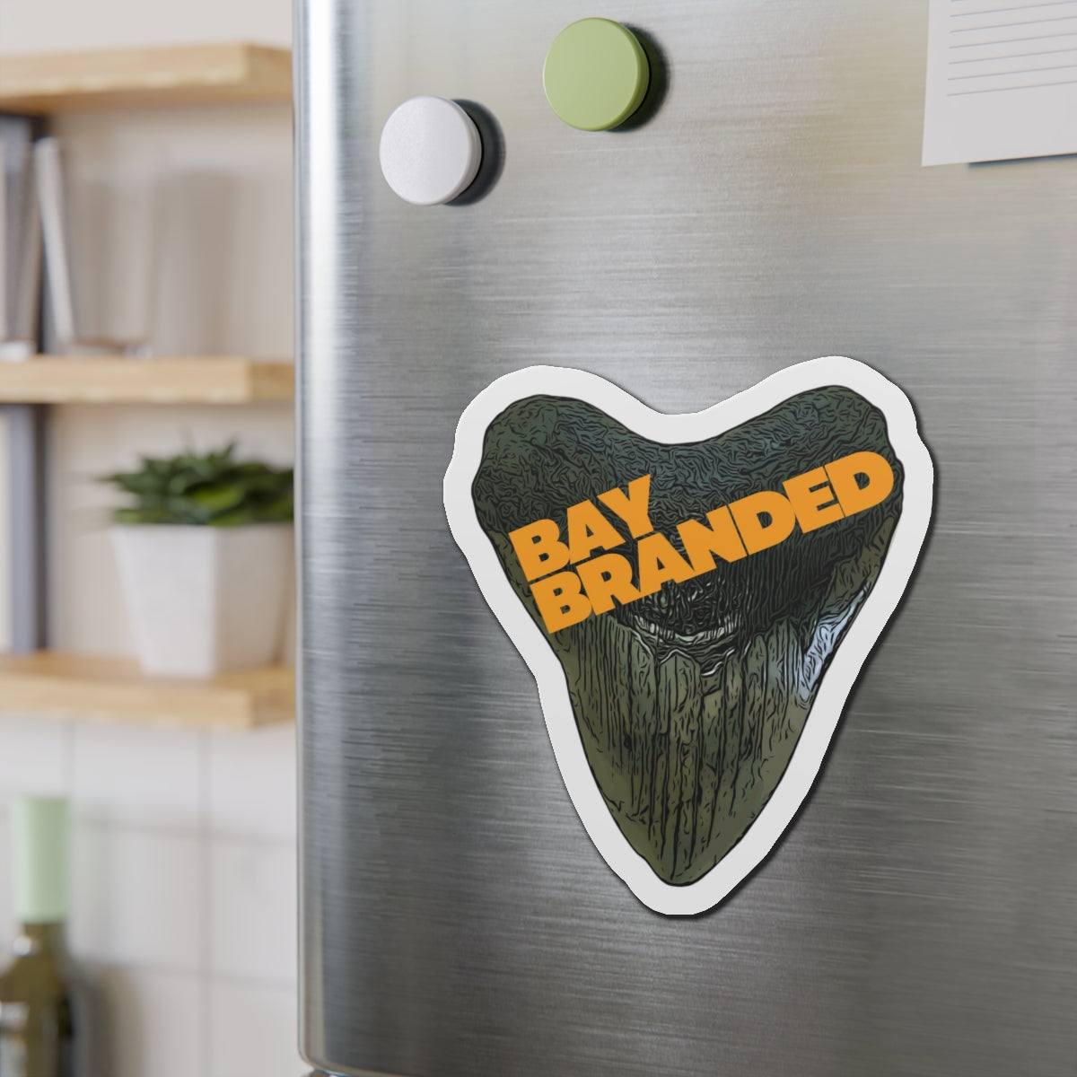 Bay Branded Magnet — Orange