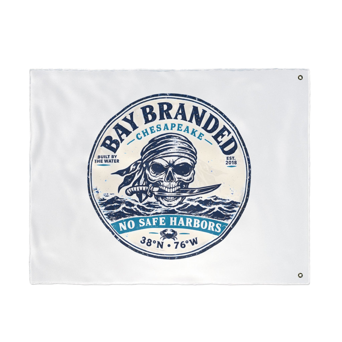 No Safe Harbors Pirate Flag