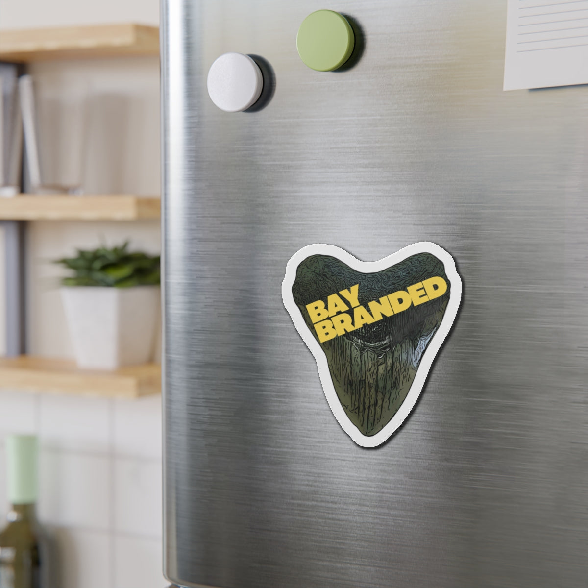 Bay Branded Magnet — Yellow