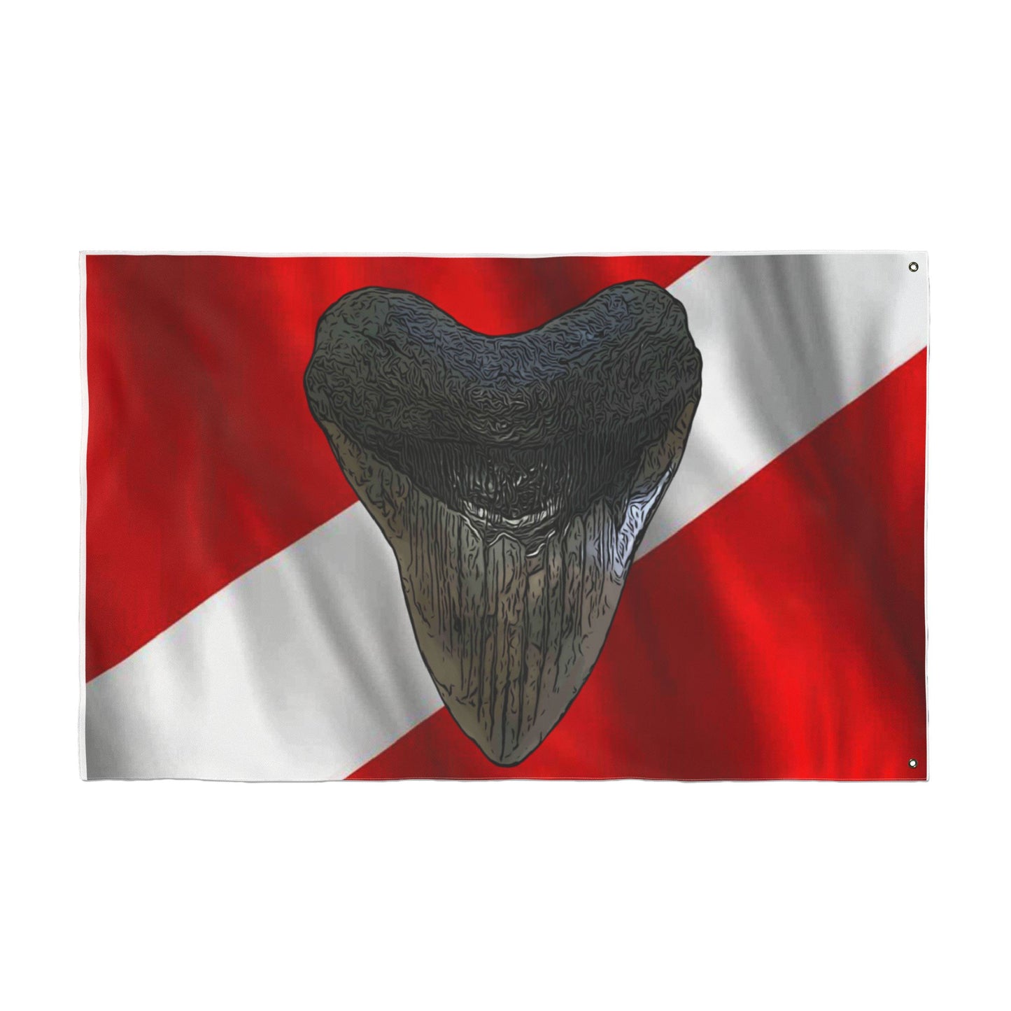 Dive Megalodon Flag