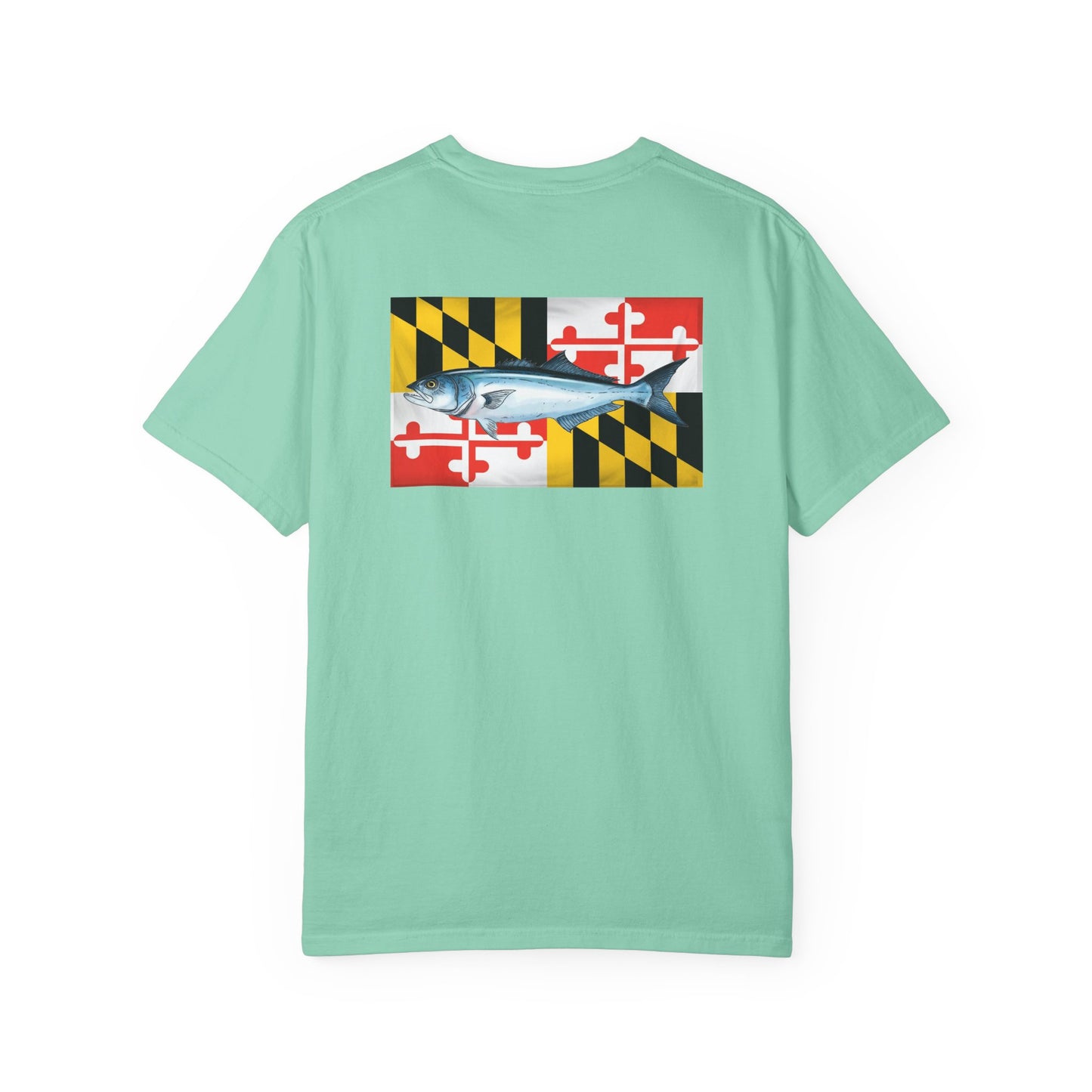 Maryland Flag Bluefish T-Shirt