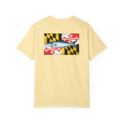 Maryland Flag Bluefish T-Shirt