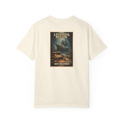 Bay Branded T-Shirt — Legends Below Pirate Wreck