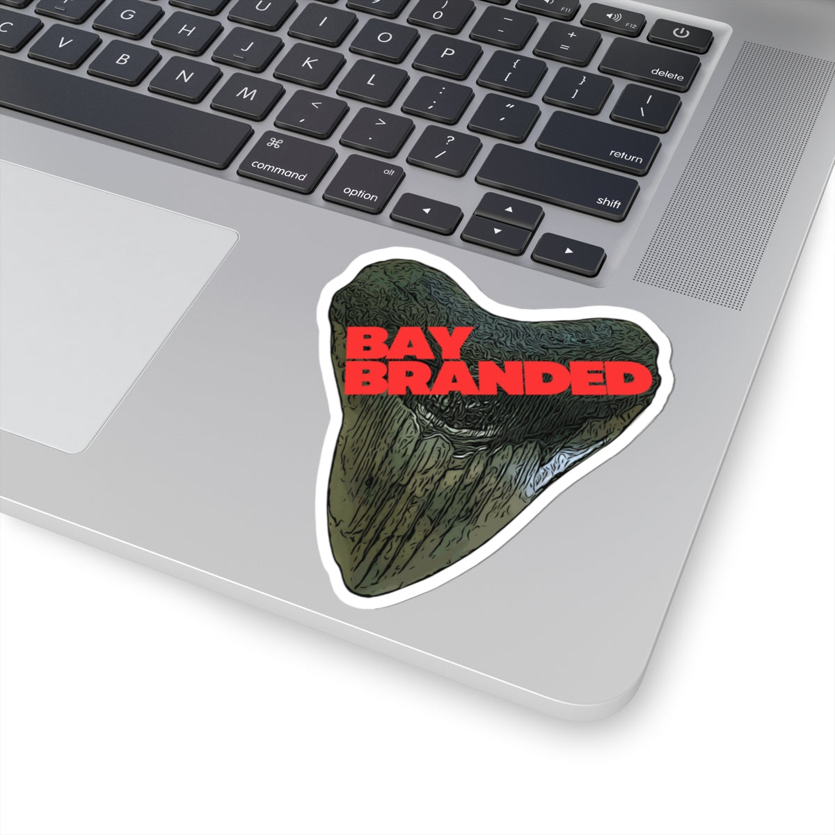 Bay Branded Logo Sticker — Red