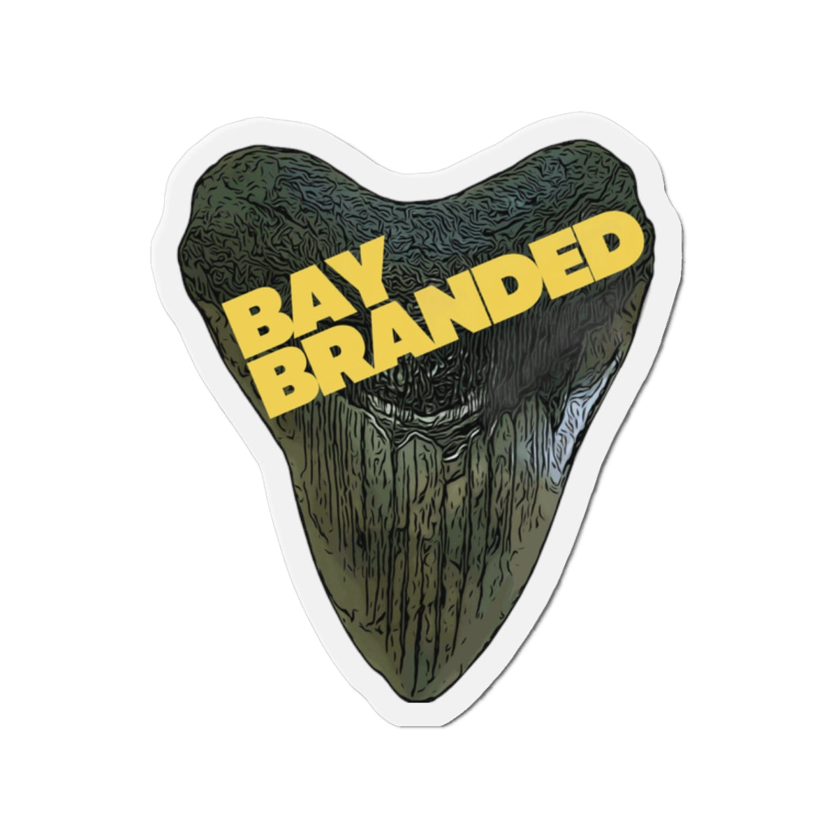 Bay Branded Magnet — Yellow