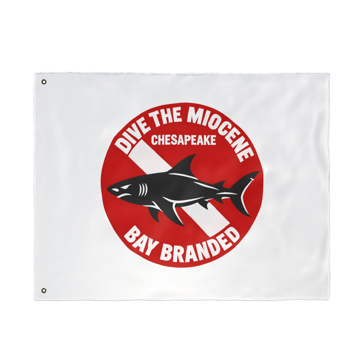 Dive the Miocene Circle Flag