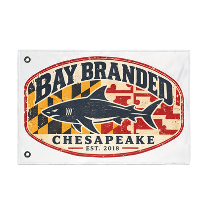 Chesapeake Megalodon Bay Branded Flag