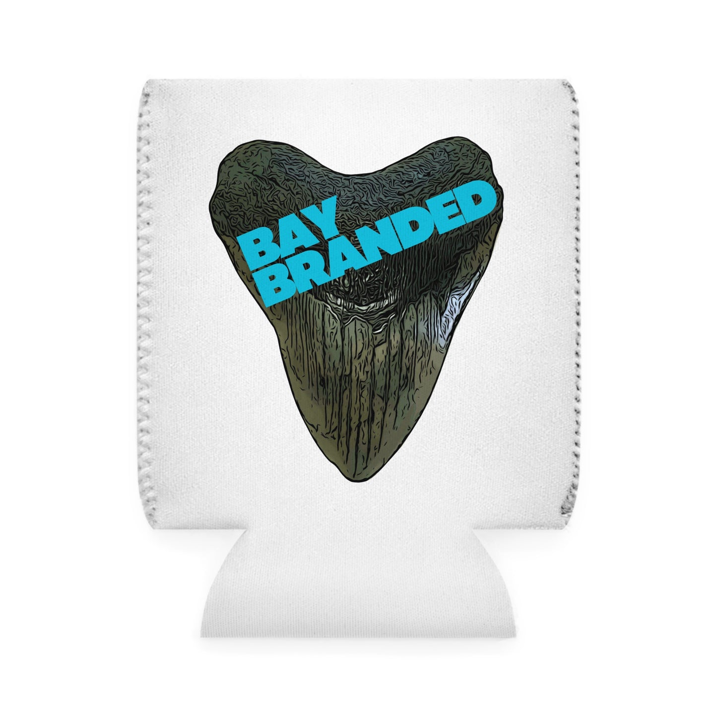 Bay Branded Logo Can Cooler Sleeve - Blue