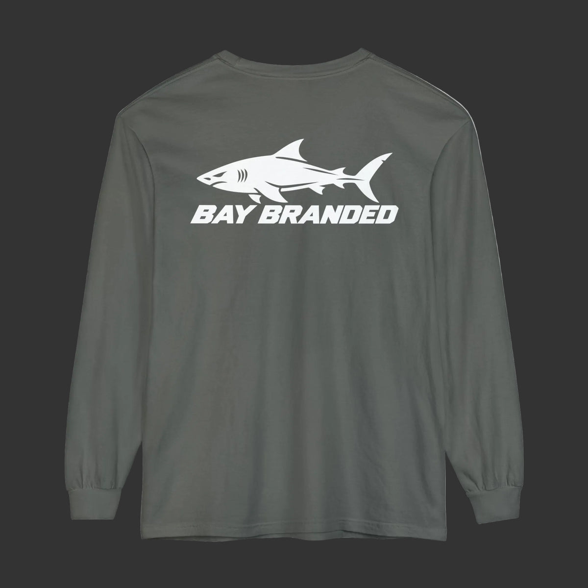 Megalodon Shark Bay Branded Logo Long Shirt