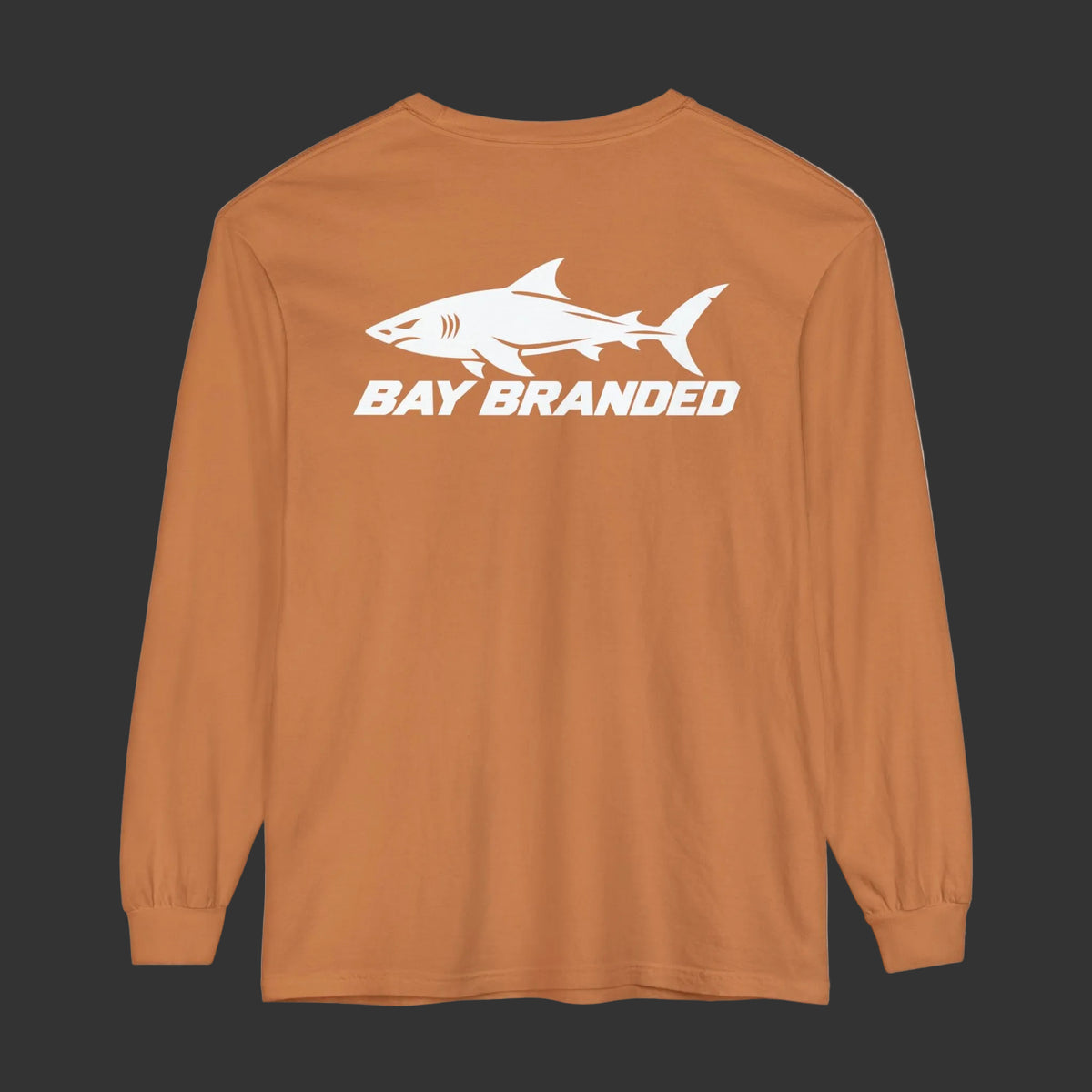 Megalodon Shark Bay Branded Logo Long Shirt