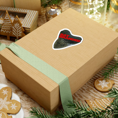 Bay Branded Logo Sticker — Dark Red