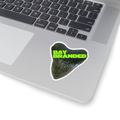 Bay Branded Logo Sticker — Neon Green