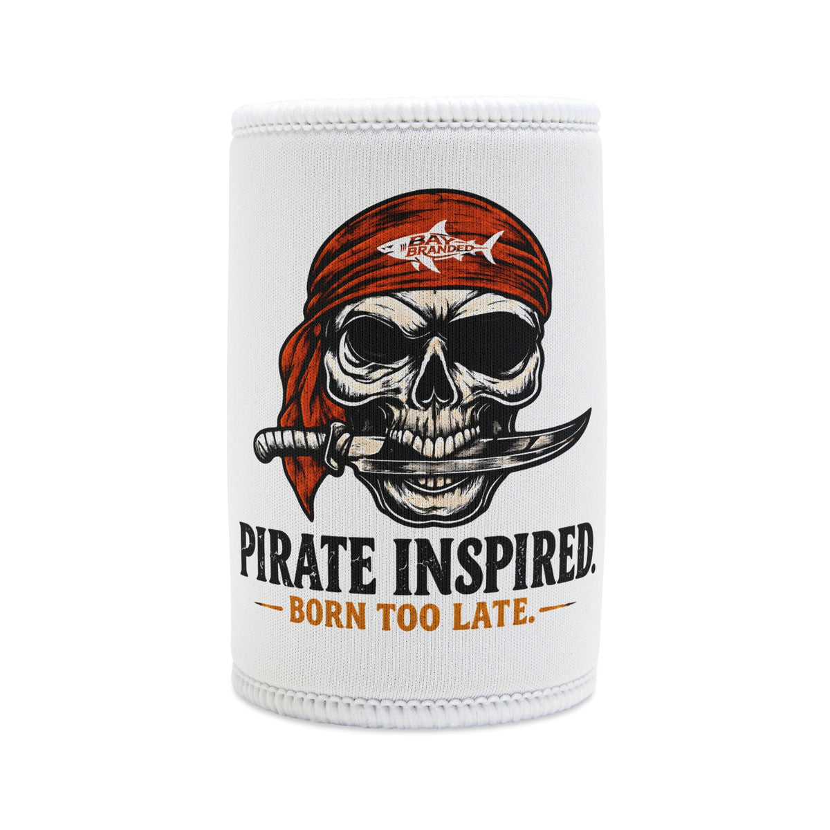 Pirate Inspired - Burnt Orange Bandanna Can Koozie