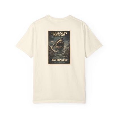 Bay Branded T-Shirt — Legends Below Megalodon