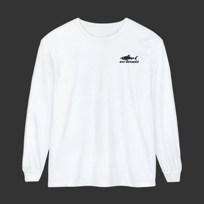 Megalodon Shark Bay Branded Logo Long Shirt
