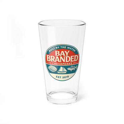 Bay Branded Water Built Glass - 16oz