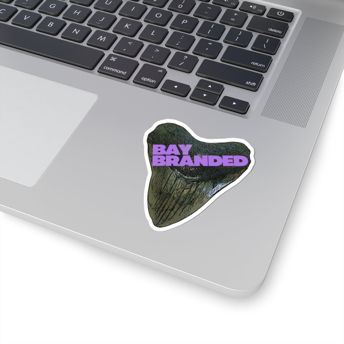 Bay Branded Logo Sticker — Purple